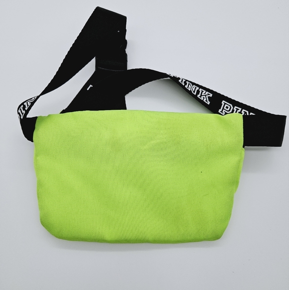 VS PINK | "We Run This Beach" neon fanny pack waist/bum/hip bag - Picture 4 of 8